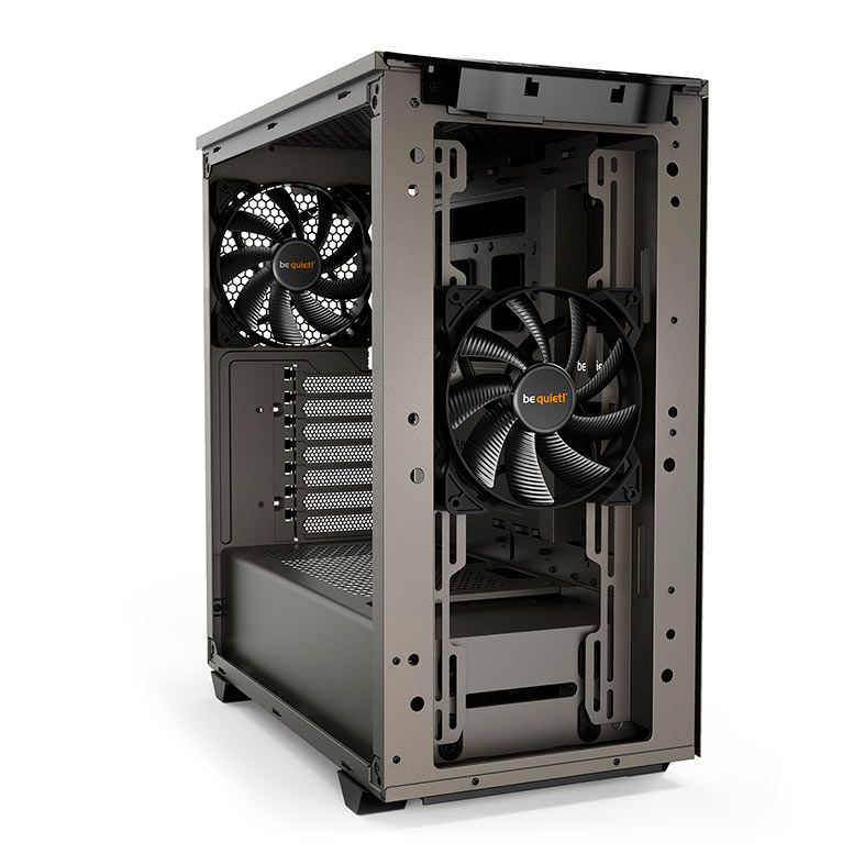 Gabinete Gamer Be Quiet! Pure Base 500, Com 2 Fan, Cinza, BGW36