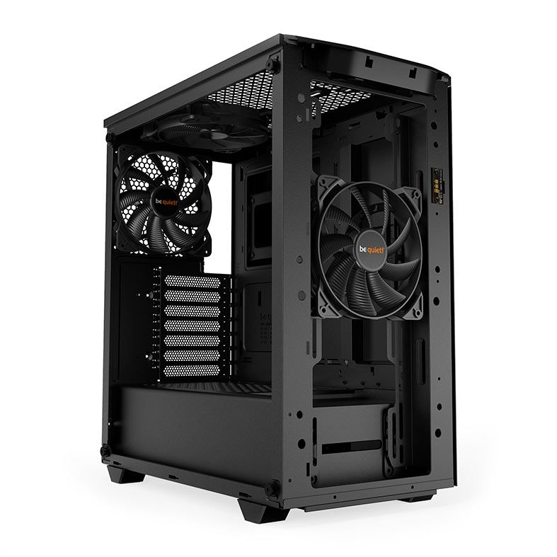 Gabinete Gamer Be Quiet! Pure Base 500DX, Com 2 Fans, Preto, BGW37