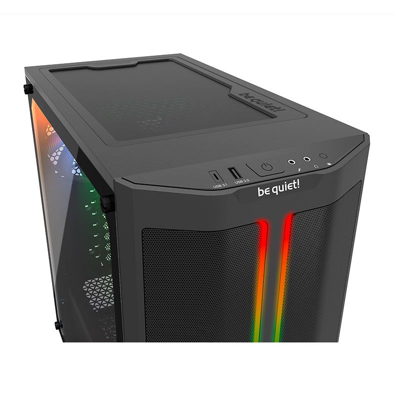 Gabinete Gamer Be Quiet! Pure Base 500DX, Com 2 Fans, Preto, BGW37