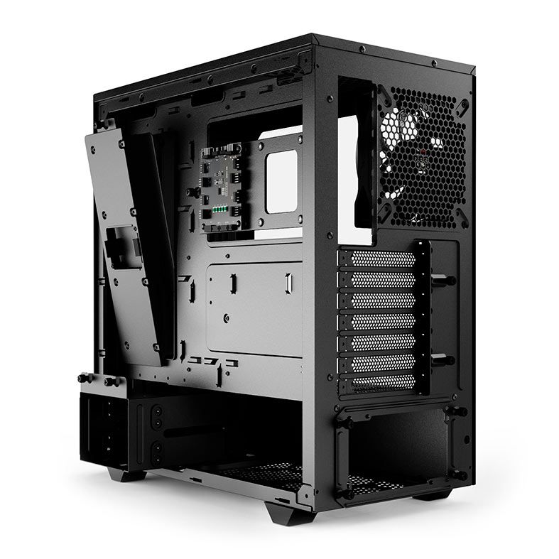 Gabinete Gamer Be Quiet! Pure Base 500 FX, Com 4 Fans, Preto, BGW43