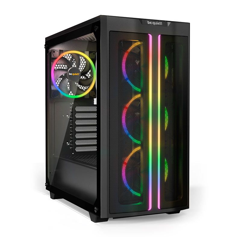 Gabinete Gamer Be Quiet! Pure Base 500 FX, Com 4 Fans, Preto, BGW43