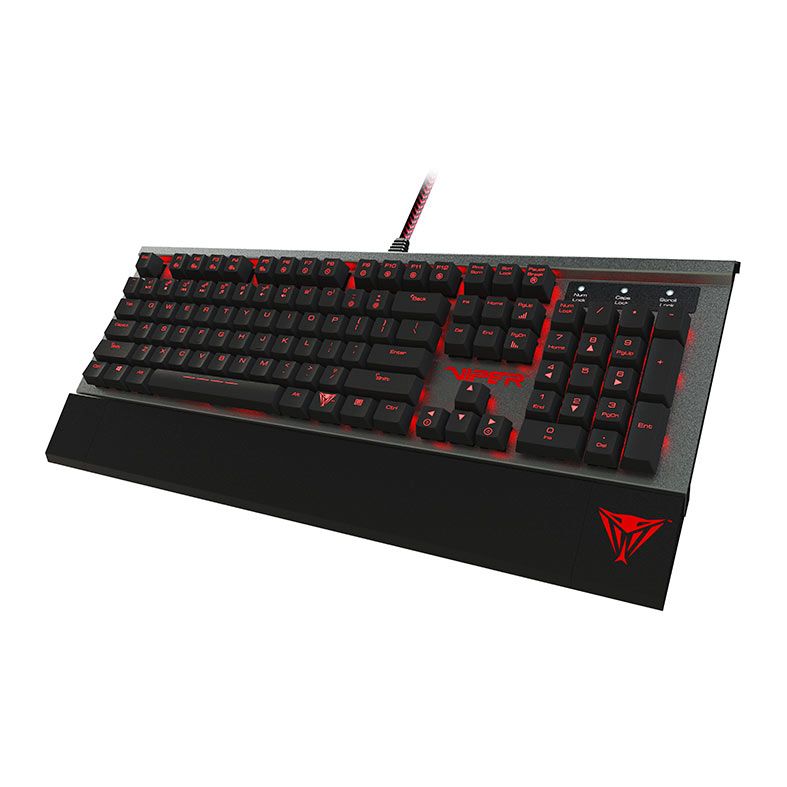 Teclado Mecanico Patriot Viper V730, Led Vermelho, Switch Brown, PV730MBULGM-BR