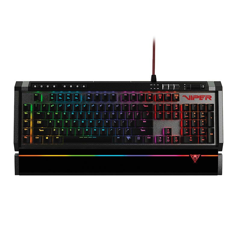 Teclado Mecanico Patriot Viper V770, RGB, Switch Red, PV770MRUMXGM-BR