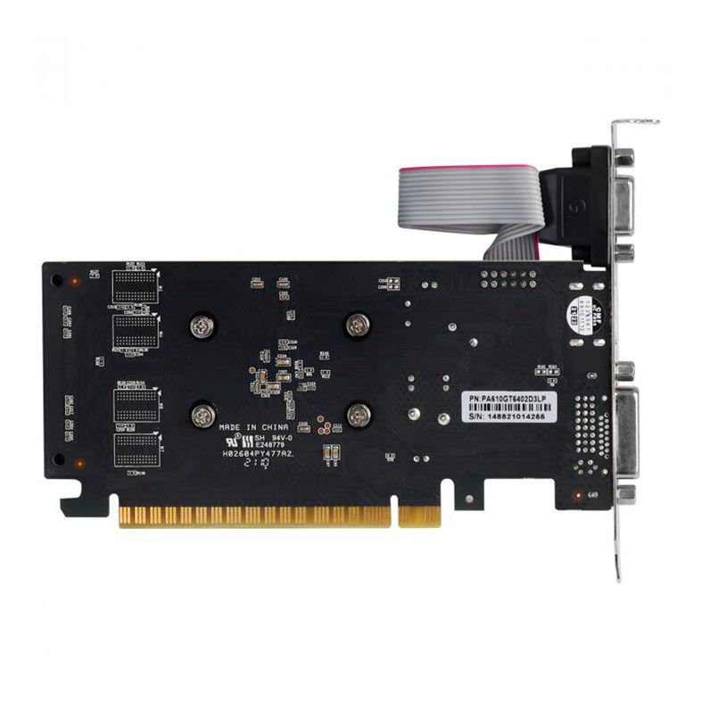 Placa de Video Pcyes GeForce GT 610, 2GB, GDDR3, 64-bit, PVG6102GBR364LP