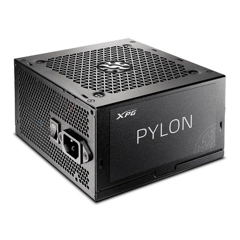 OPENBOX Fonte XPG Pylon, 650w, 80 Plus Bronze, Preto, PYLON650B-BKCBR