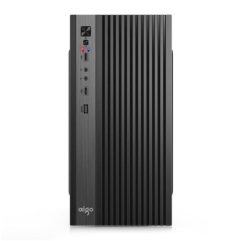 Gabinete Office Aigo Q2503, Mini-Tower, Preto, Q2503-BK