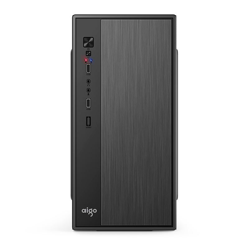 Gabinete Office Aigo Q2506, Mini-Tower, Preto, Q2506-BK