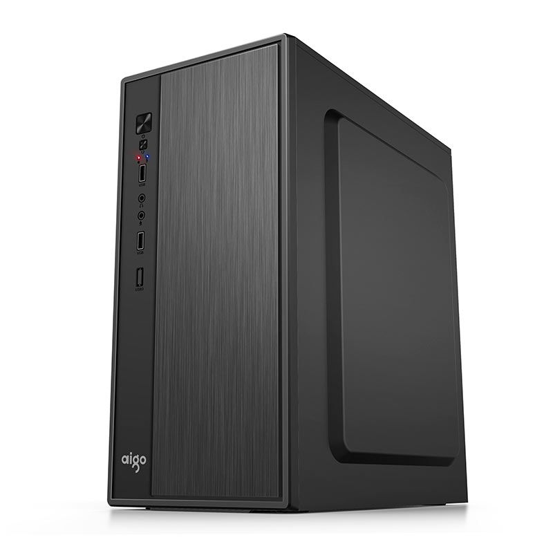 Gabinete Office Aigo Q2506, Mini-Tower, Preto, Q2506-BK