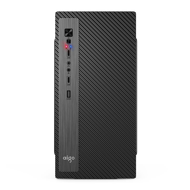 Gabinete Office Aigo Q2507, Mini-Tower, Preto, Q2507