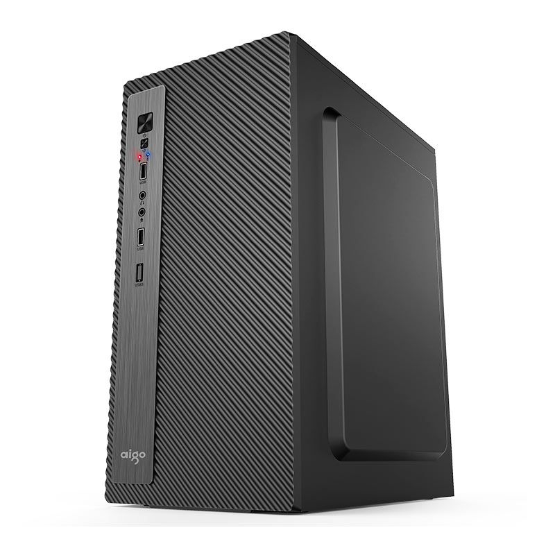 Gabinete Office Aigo Q2507, Mini-Tower, Preto, Q2507
