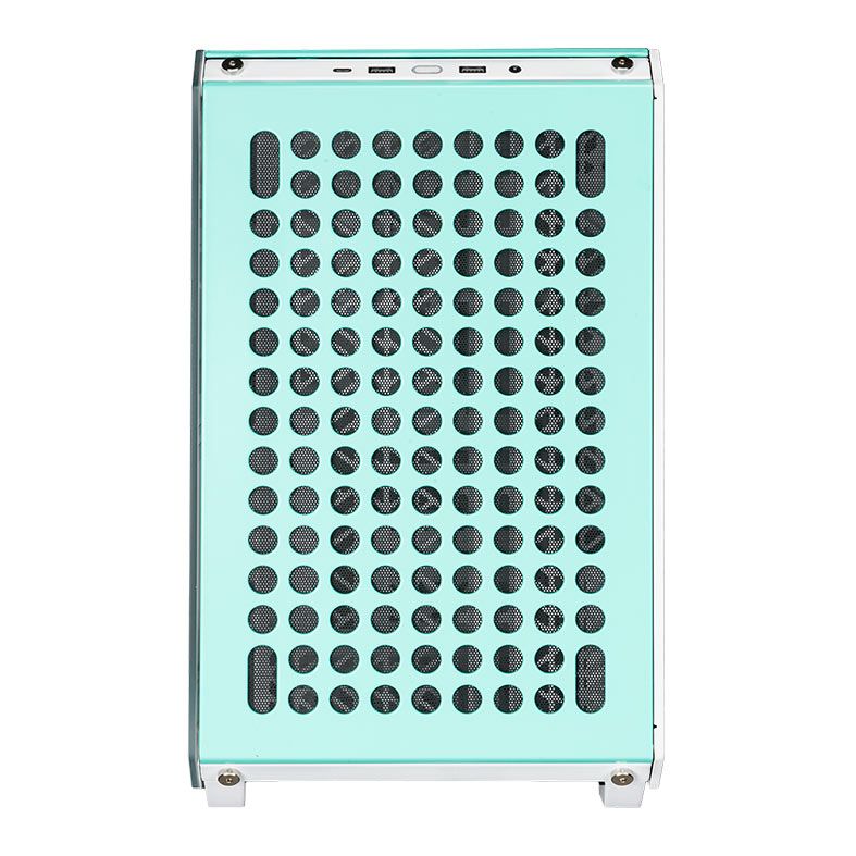 Gabinete Gamer Cooler Master QUBE 500 Flatpack Macaron Edition , Modular, Mid-Tower, Lateral de Vidro, Com 1 Fan, Q500-DGNN-S00