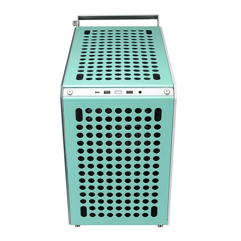 Gabinete Gamer Cooler Master QUBE 500 Flatpack Macaron Edition , Modular, Mid-Tower, Lateral de Vidro, Com 1 Fan, Q500-DGNN-S00