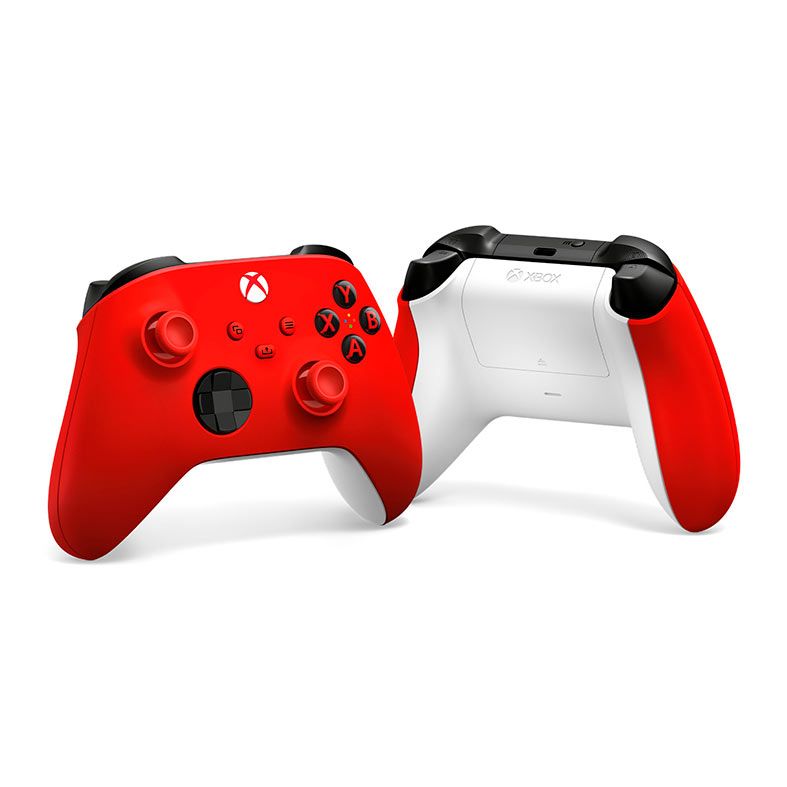 Controle Microsoft Xbox Pulse Red, Wireless, QAU-00066