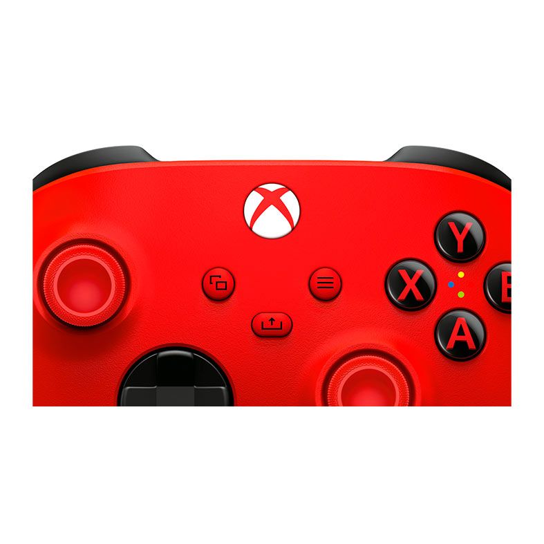 Controle Microsoft Xbox Pulse Red, Wireless, QAU-00066