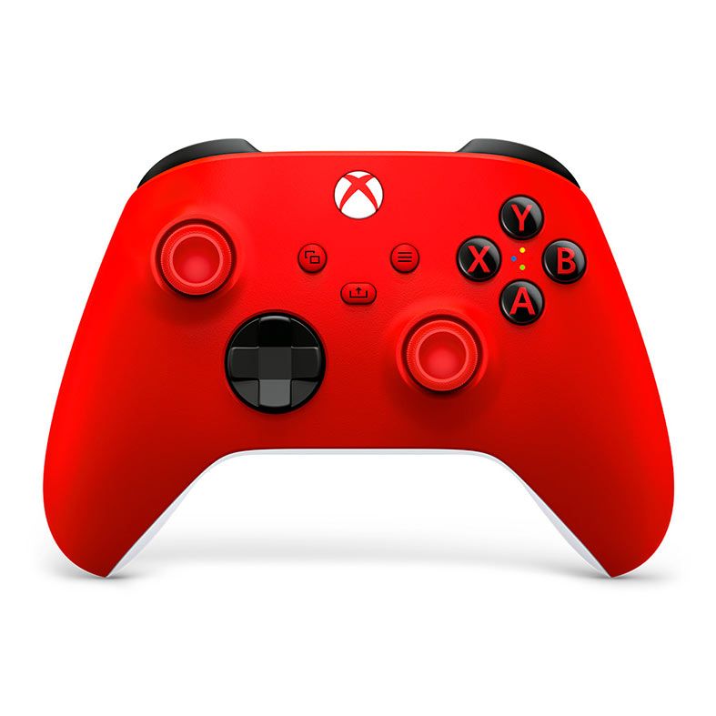 Controle Microsoft Xbox Pulse Red, Wireless, QAU-00066