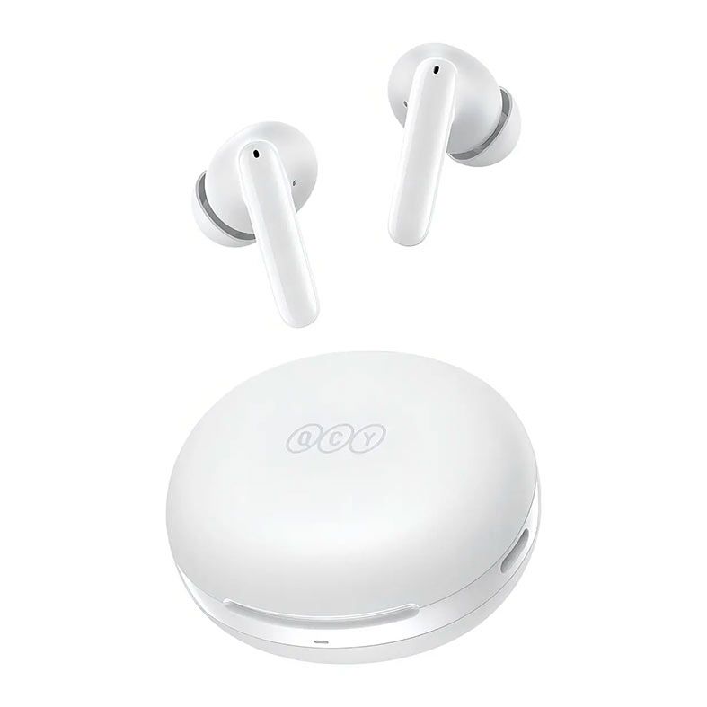 Fone de Ouvido QCY T13 ANC2, Bluetooth, Branco, QCYT13ANC2-02