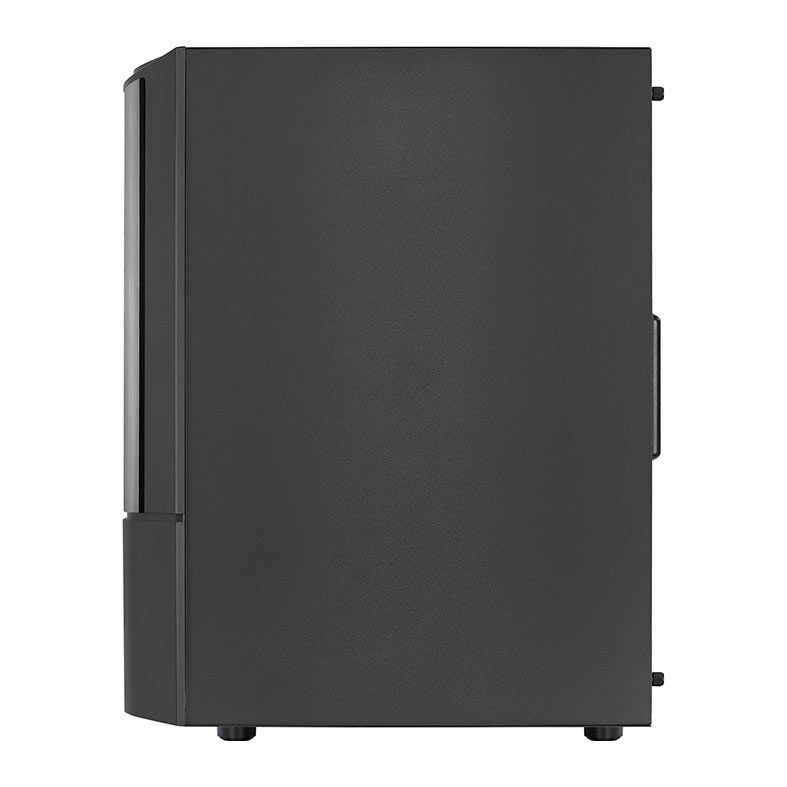 Gabinete Gamer Aerocool Quantum V2, Mid-Tower, FRGB, Lateral de Vidro, Com 3 Fan, Preto, QUANTUM-G-BK-V2
