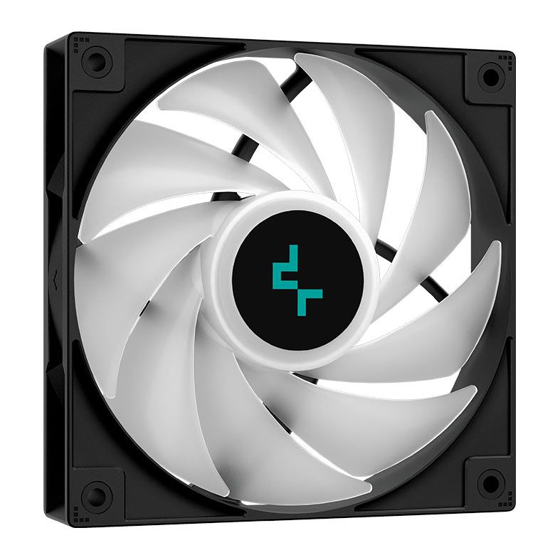 Cooler Para Processador Deepcool AG400 Digital ARGB, 120mm, Preto, R-AG400-BKADMN-G-1