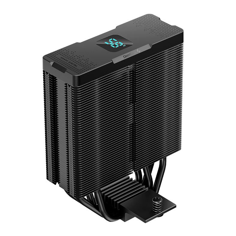 Cooler Para Processador Deepcool AG400 Digital ARGB, 120mm, Preto, R-AG400-BKADMN-G-1