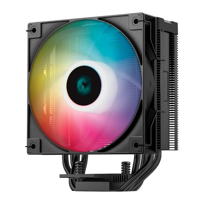 Cooler Para Processador Deepcool AG400 Digital ARGB, 120mm, Preto, R-AG400-BKADMN-G-1