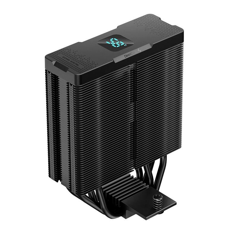 Cooler Para Processador Deepcool AG400 Digital Plus, RGB, 120mm, Preto, R-AG400-BKADMP-G-1