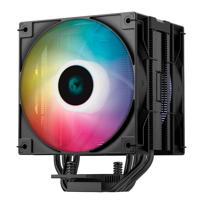 Cooler Para Processador Deepcool AG400 Digital Plus, RGB, 120mm, Preto, R-AG400-BKADMP-G-1