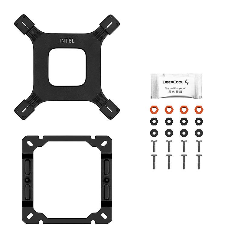 Cooler Para Processador DeepCool AG400 V2, ARGB, 120mm, Preto, R-AG400-BKAMMN-GJD