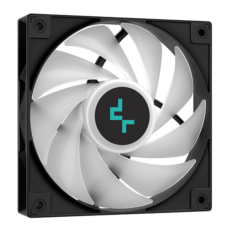 Cooler Para Processador DeepCool AG400 ARGB, 120mm, Preto, R-AG400-BKANMC-G-1