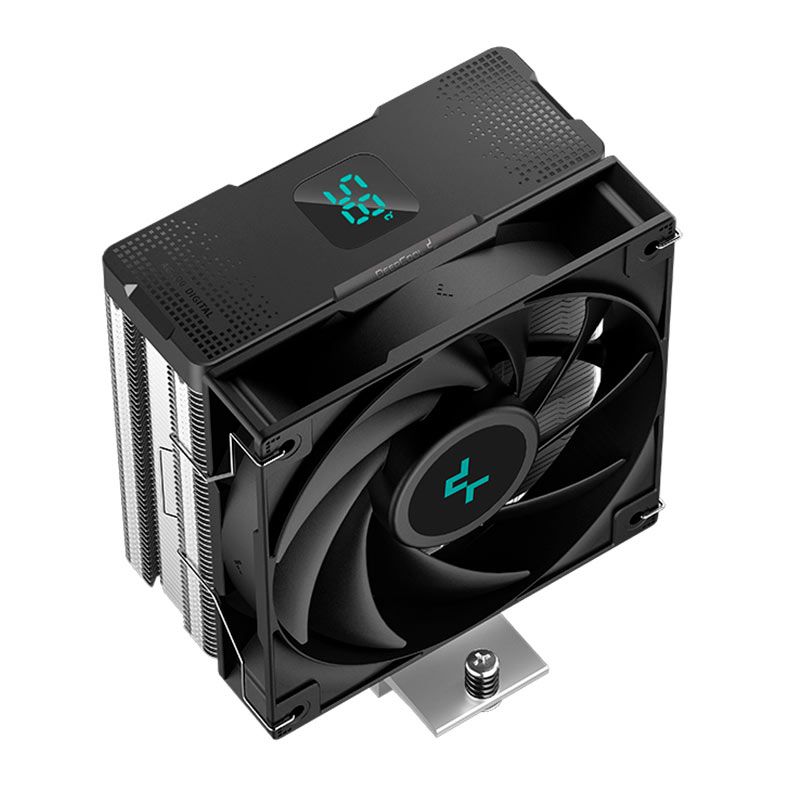 Cooler Para Processador Deepcool AG400 Digital, 120mm, Preto, R-AG400-BKNDMN-G-1