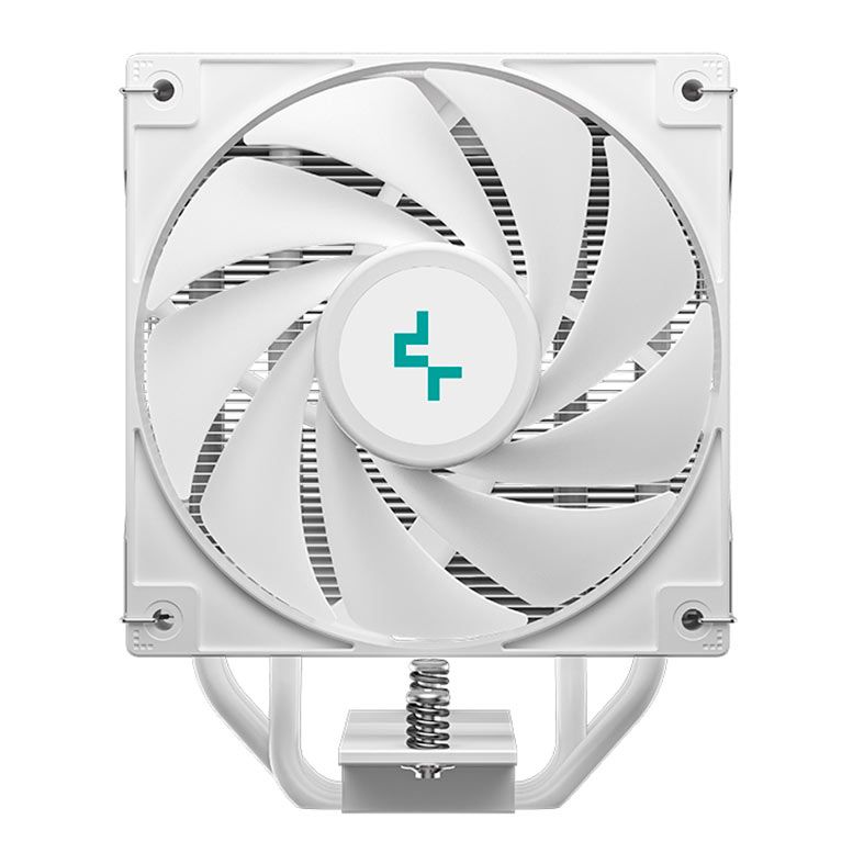 Cooler Para Processador Deepcool AG400 Digital ARGB, 120mm, Branco, R-AG400-WHADMN-G-1