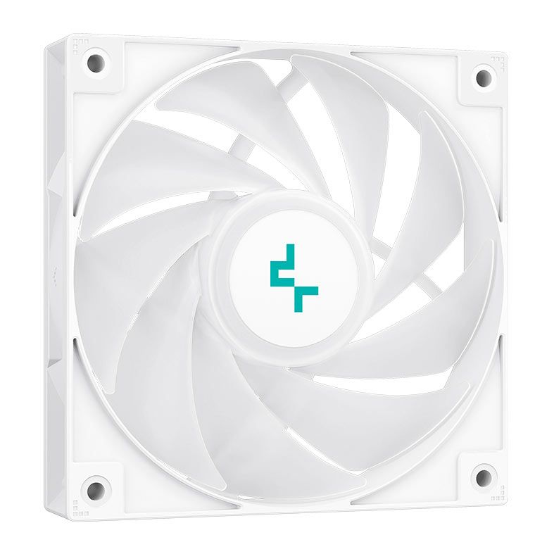 Cooler DeepCool Gammaxx Series AG400 WH, ARGB, 120mm, Branco, R-AG400-WHANMC-G-2