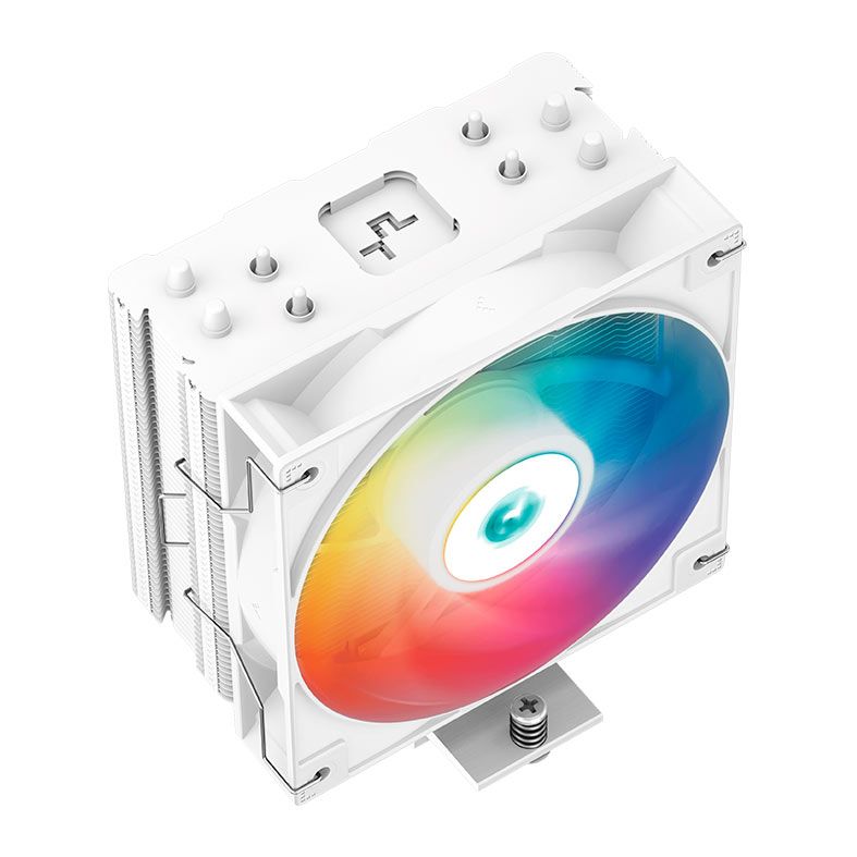 Cooler DeepCool Gammaxx Series AG400 WH, ARGB, 120mm, Branco, R-AG400-WHANMC-G-2