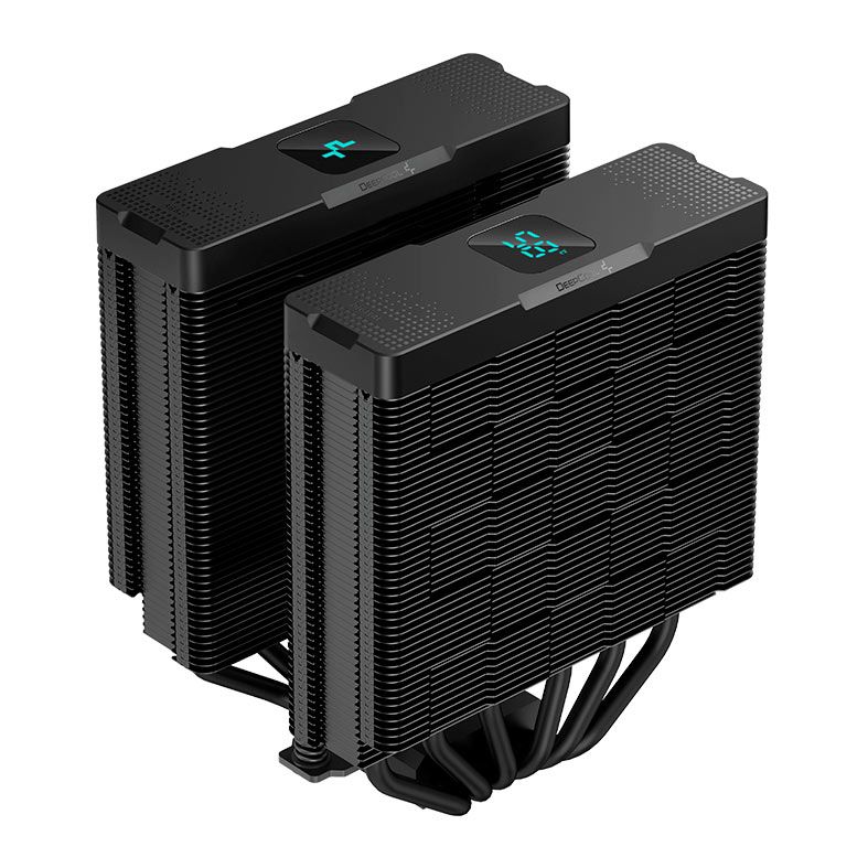 Cooler Para Processador Deepcool AG620 Digital ARGB, 120mm, Preto, R-AG620-BKADMN-G-2