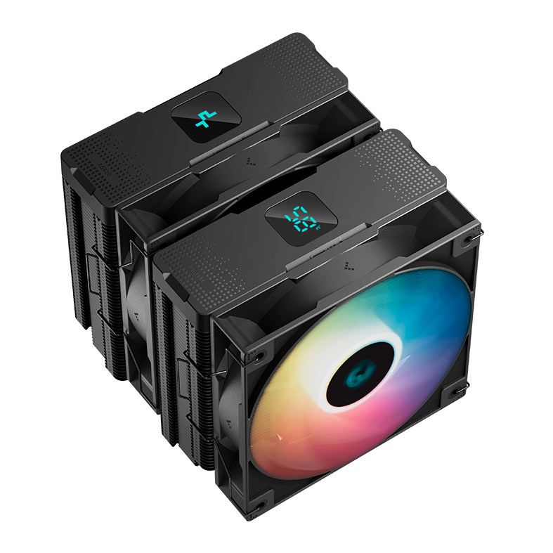 Cooler Para Processador Deepcool AG620 Digital ARGB, 120mm, Preto, R-AG620-BKADMN-G-2