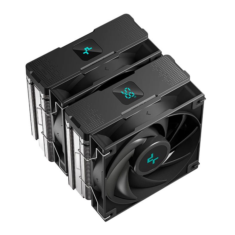 Cooler Para Processador Deepcool AG620 Digital, 120mm, Preto, R-AG620-BKNDMN-G-1