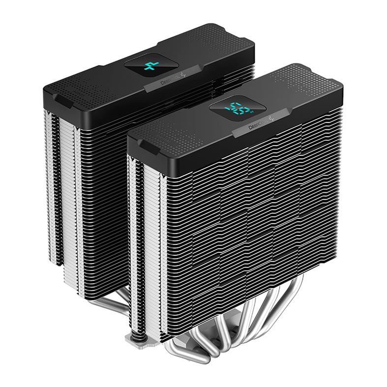 Cooler Para Processador Deepcool AG620 Digital, 120mm, Preto, R-AG620-BKNDMN-G-1