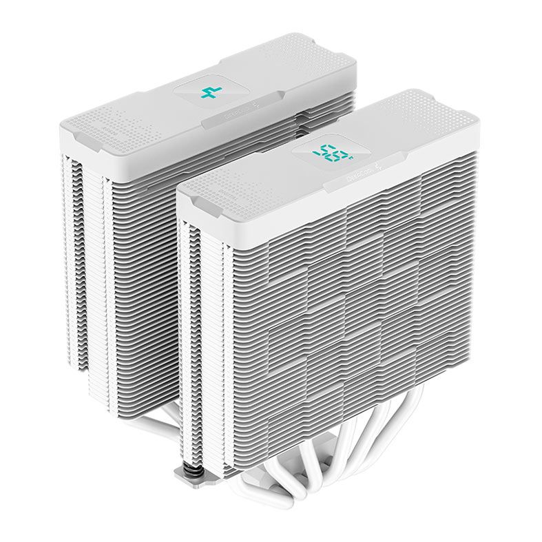Cooler Para Processador Deepcool AG620 Digital ARGB, 120mm, Branco, R-AG620-WHADMN-G-2