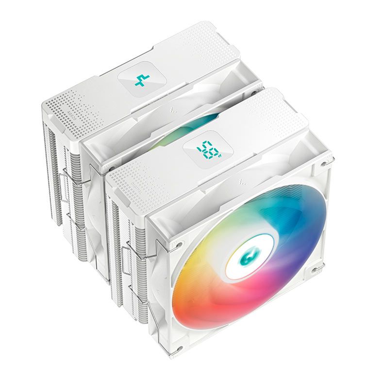 Cooler Para Processador Deepcool AG620 Digital ARGB, 120mm, Branco, R-AG620-WHADMN-G-2