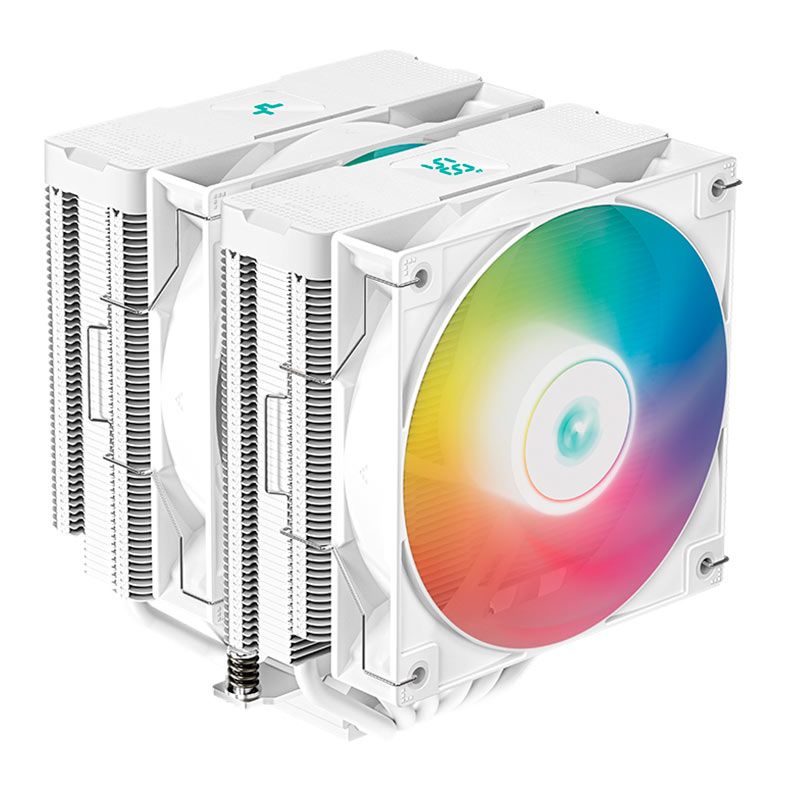 Cooler Para Processador Deepcool AG620 Digital ARGB, 120mm, Branco, R-AG620-WHADMN-G-2