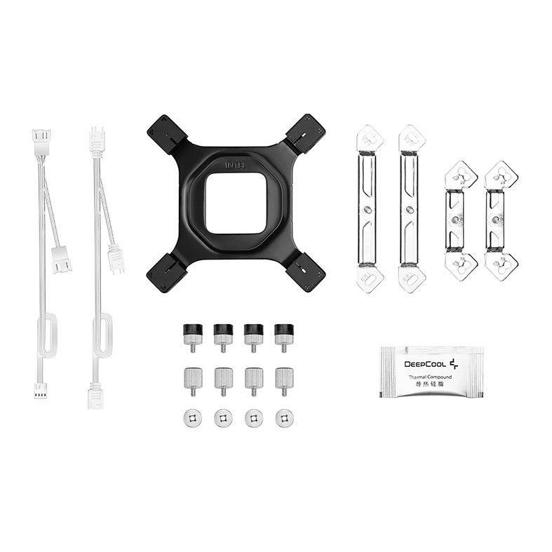 Cooler Para Processador DeepCool AG620 V2, ARGB, 120mm, Branco, R-AG620-WHAMMN-GJD