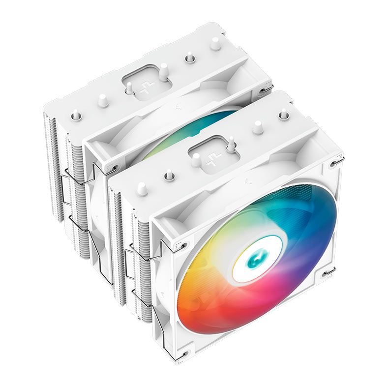 Cooler Para Processador DeepCool AG620 ARGB, 120mm, Branco, R-AG620-WHANMN-G-2