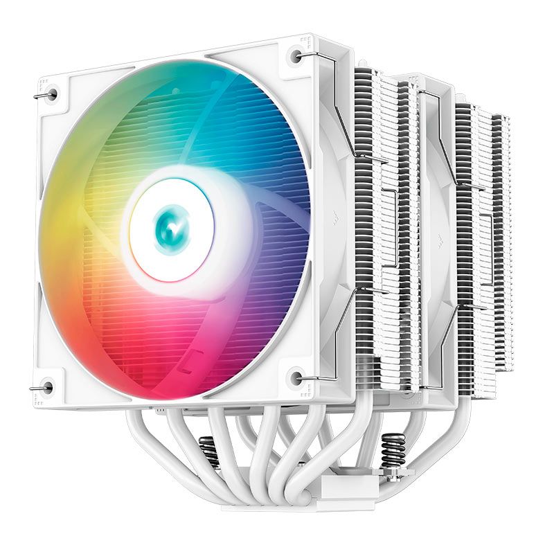 Cooler Para Processador DeepCool AG620 ARGB, 120mm, Branco, R-AG620-WHANMN-G-2