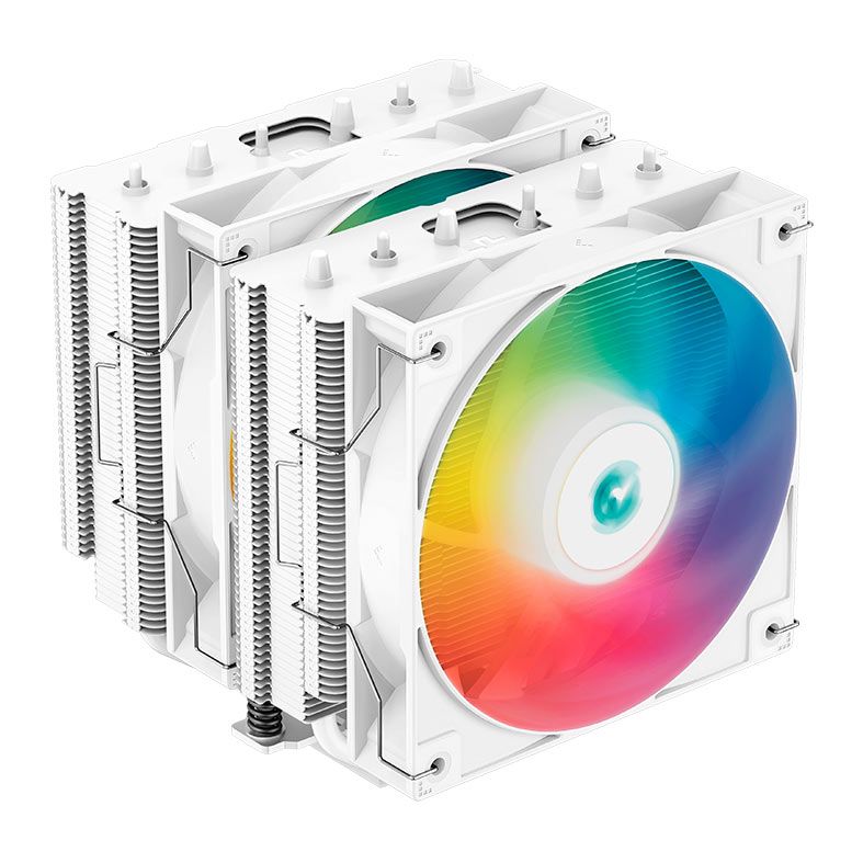 Cooler Para Processador DeepCool AG620 ARGB, 120mm, Branco, R-AG620-WHANMN-G-2
