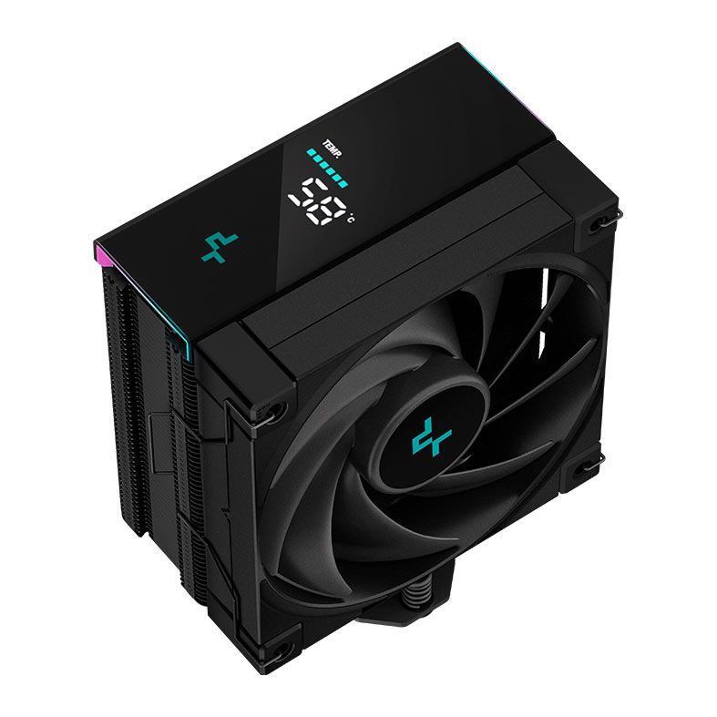 Cooler Para Processador Deepcool AK400 Digital, 120mm, Preto, R-AK400-BKADMN-G