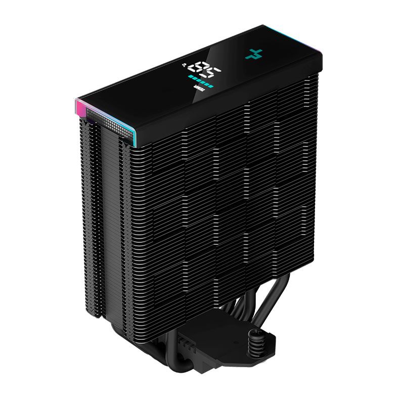 Cooler Para Processador Deepcool AK400 Digital, 120mm, Preto, R-AK400-BKADMN-G