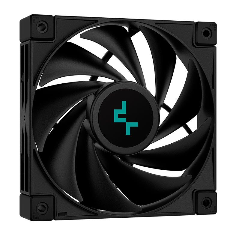 Cooler Para Processador DeepCool AK400 Zero Dark Plus, 120mm, Preto, R-AK400-BKNNMD-G-1