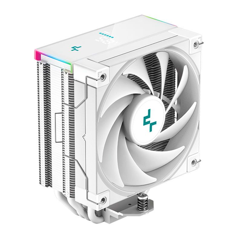 Cooler Para Processador Deepcool AK400 Digital, 120mm, Branco, R-AK400-WHADMN-G