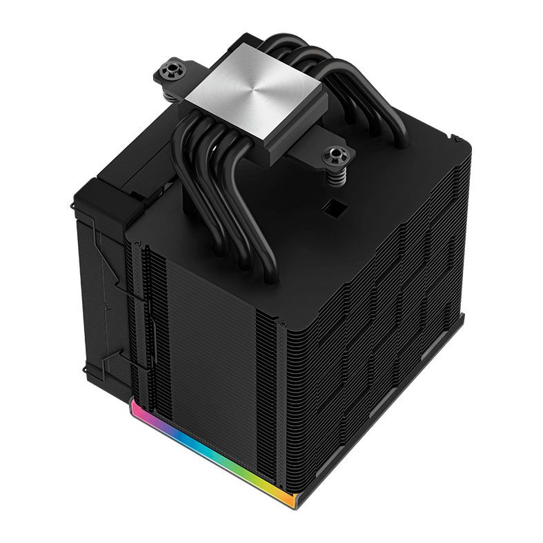 Cooler Para Processador DeepCool AK500 Digital, 120mm, Preto, R-AK500-BKADMN-G