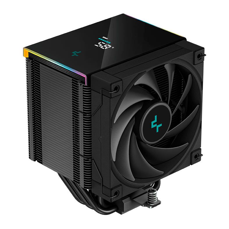 Cooler Para Processador DeepCool AK500 Digital, 120mm, Preto, R-AK500-BKADMN-G