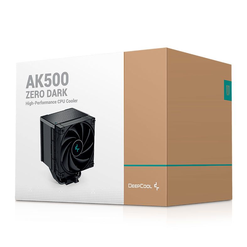 Cooler Para Processador DeepCool AK500 Zero Dark, 120mm, Preto, R-AK500-BKNNMT-G-1